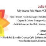 Chakras Holistic Business Card